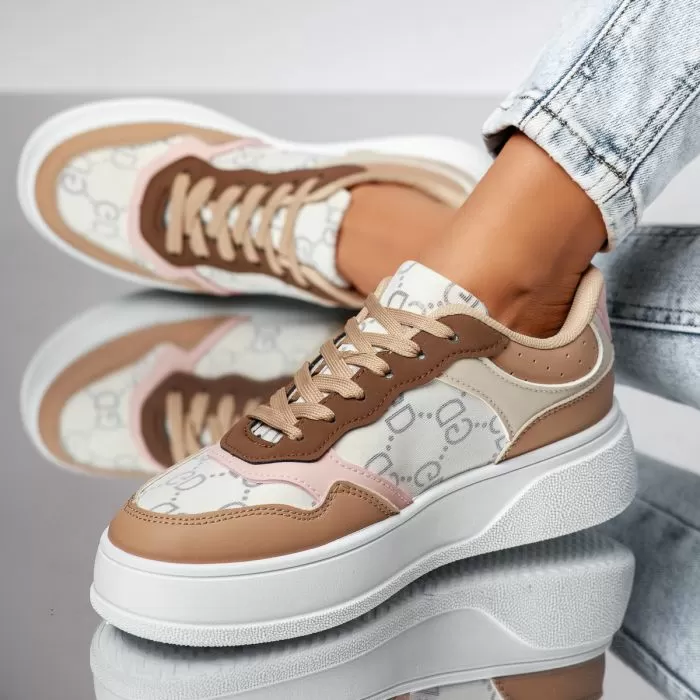 Adidasi Dama Boston Khaki #14140