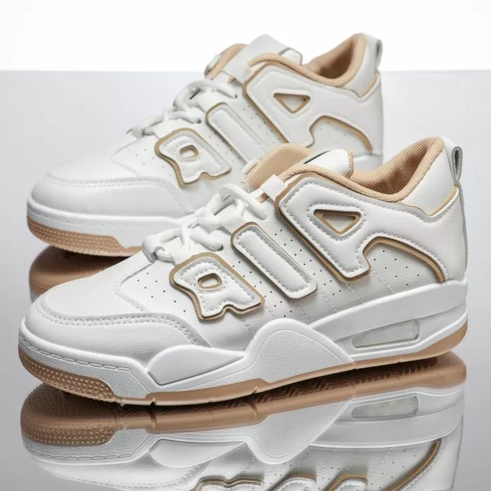 Adidasi Unisex True3 Albi/Khaki #14144