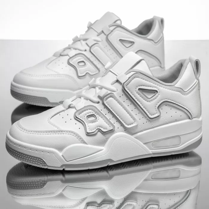 Adidasi Unisex True3 Albi/Gri #14146