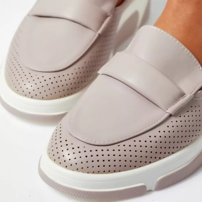 Pantofi Casual Dama Liam Gri #14329