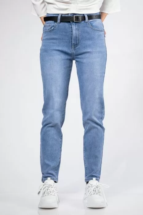 Blugi Boyfriend Dama Viena Albastri #A453
