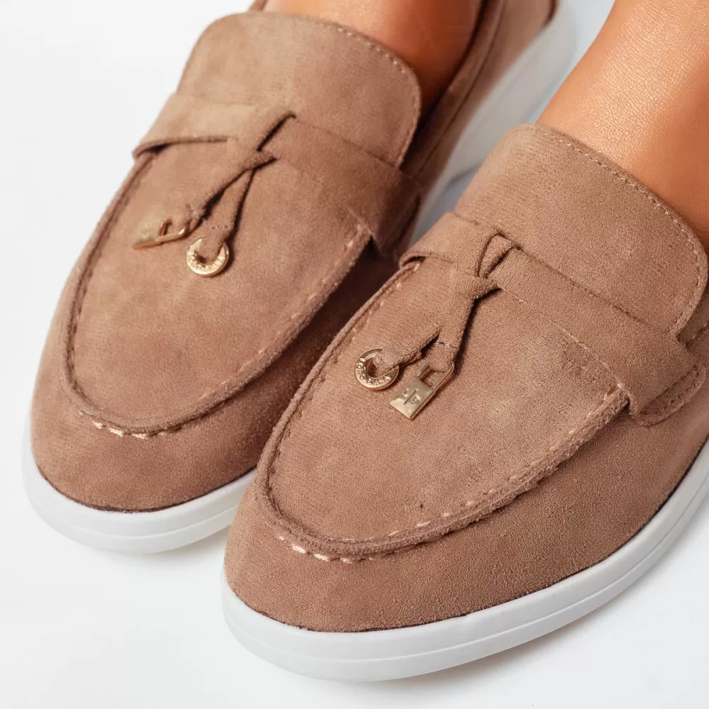 Pantofi Casual Dama Speak Khaki #14873