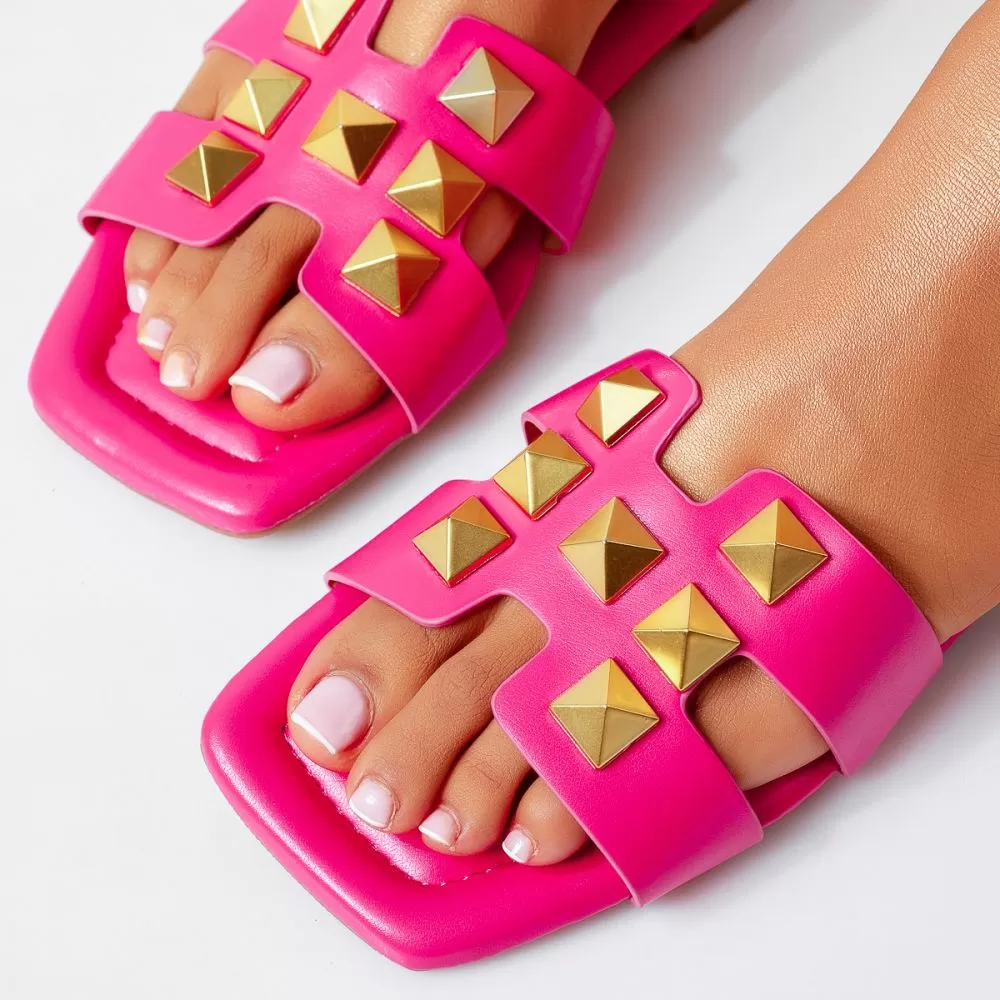 Papuci Dama Aria Fucsia #15334