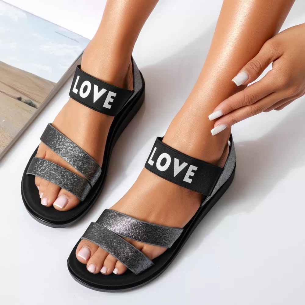 Sandale Dama Talpa Joasa Maeve Gri #15653