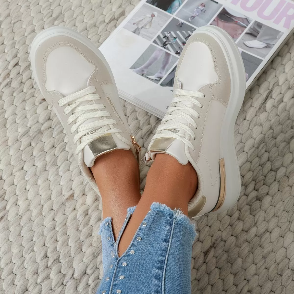 Adidasi Dama Karl Bej #16220