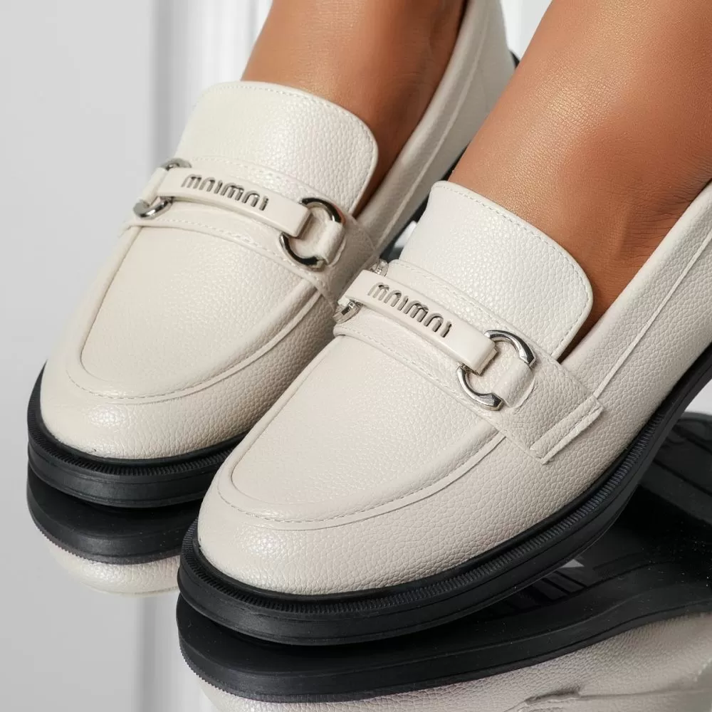 Pantofi Casual Dama Ellie Bej #16439