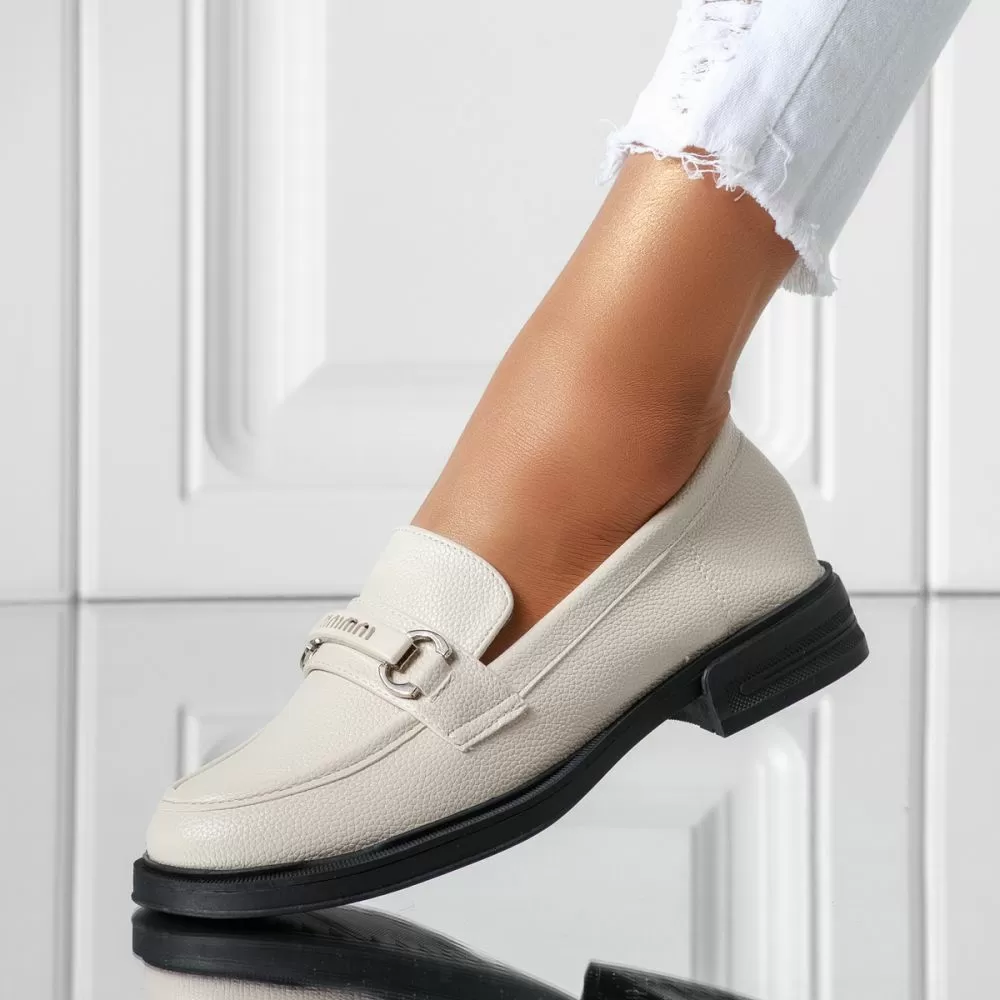Pantofi Casual Dama Ellie Bej #16439