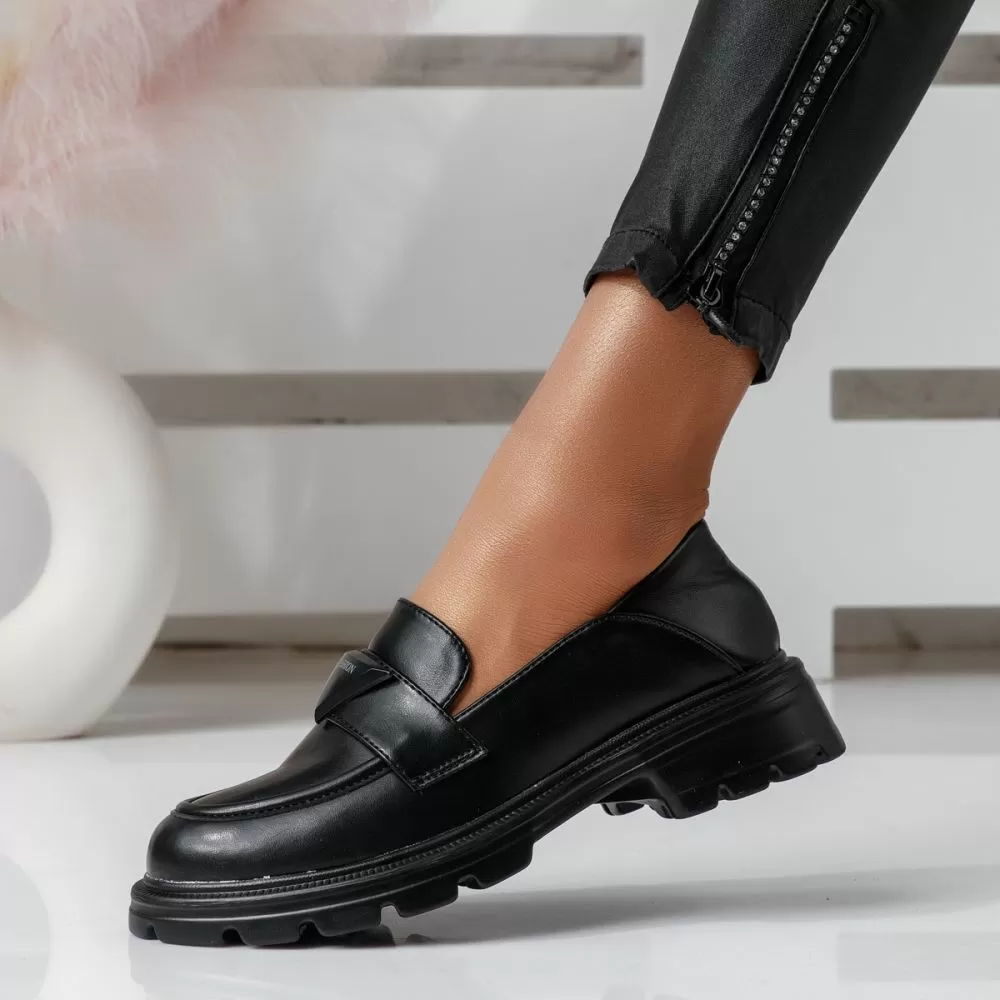 Pantofi Casual Dama Chloe Negri #16453