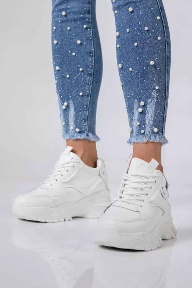 Anca Kék Női Skinny Farmer #A517