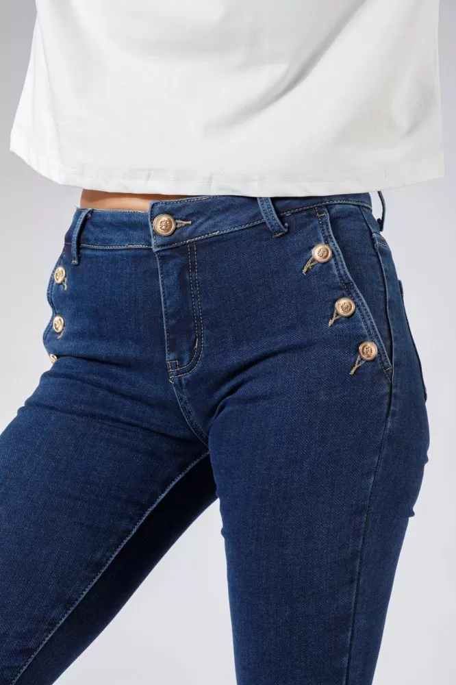 Blugi Skinny Dama Andra Albastri #A520