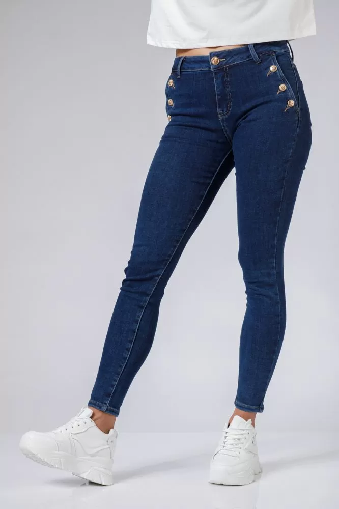 Blugi Skinny Dama Andra Albastri #A520