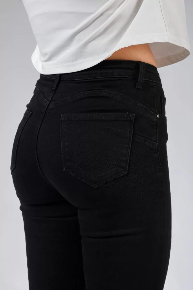 Blugi Skinny cu PushUp  Lewis Negri #A529