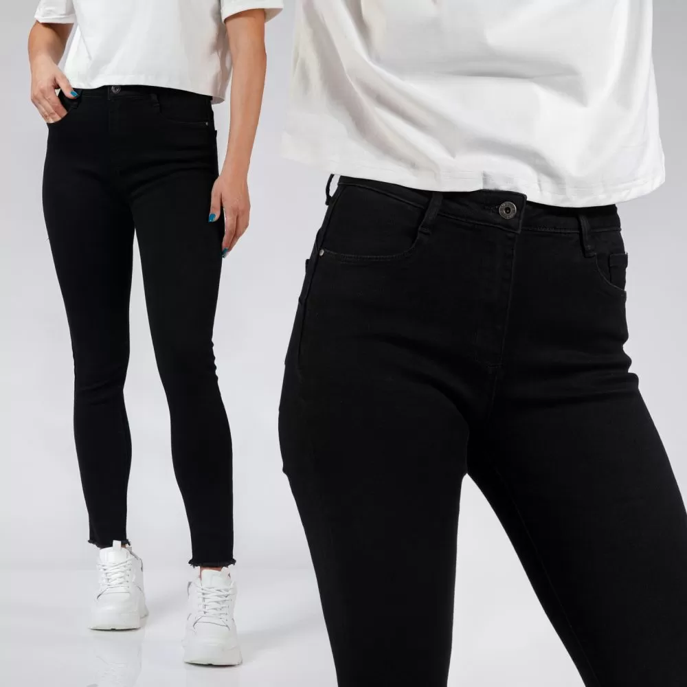 Blugi Skinny cu PushUp  Lewis Negri #A529