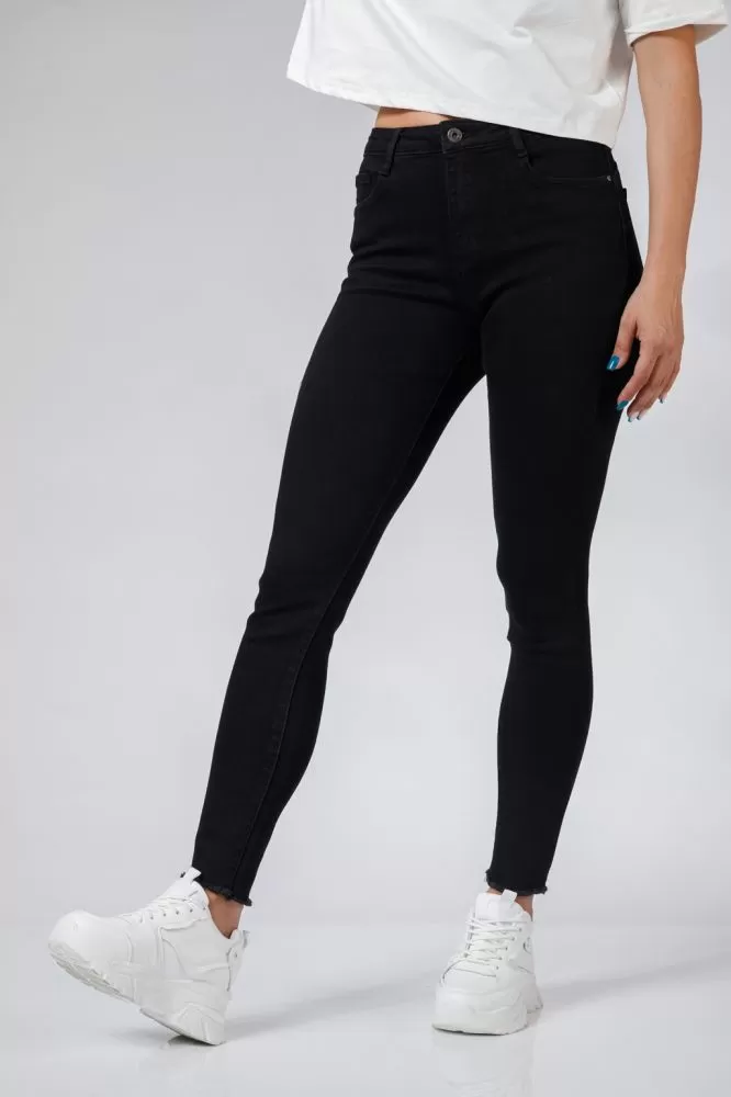 Blugi Skinny cu PushUp  Lewis Negri #A529