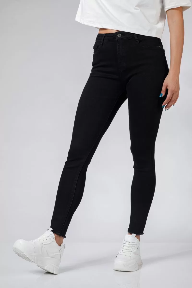 Blugi Skinny cu PushUp  Lewis Negri #A529