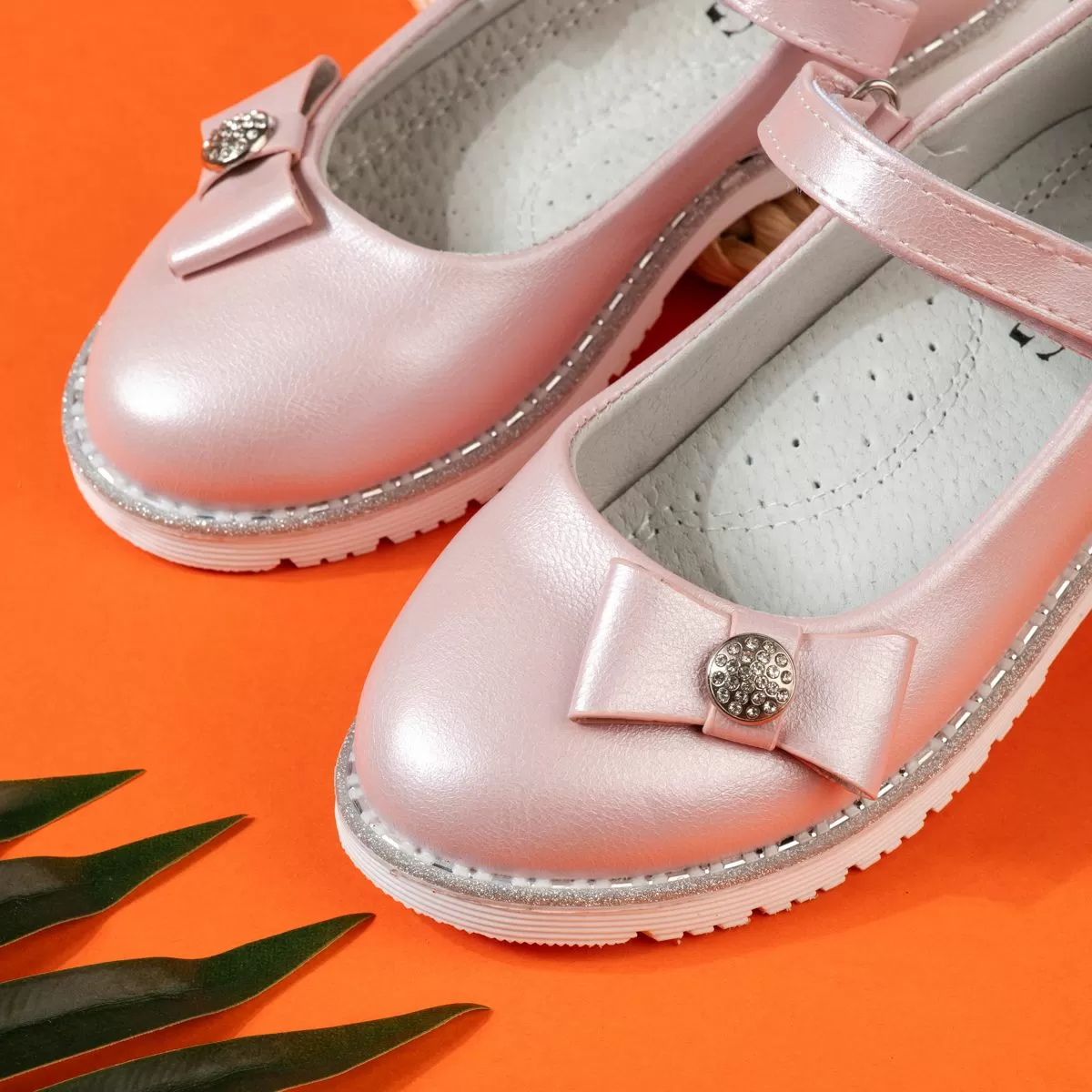 Pantofi Fete Aurora2 Roz #16773