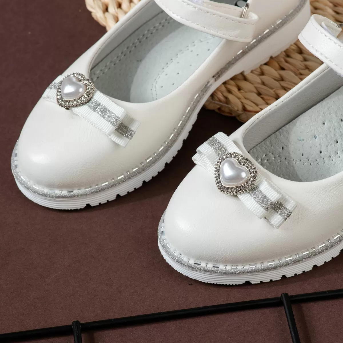 Pantofi Fete Ellie Albi #16778