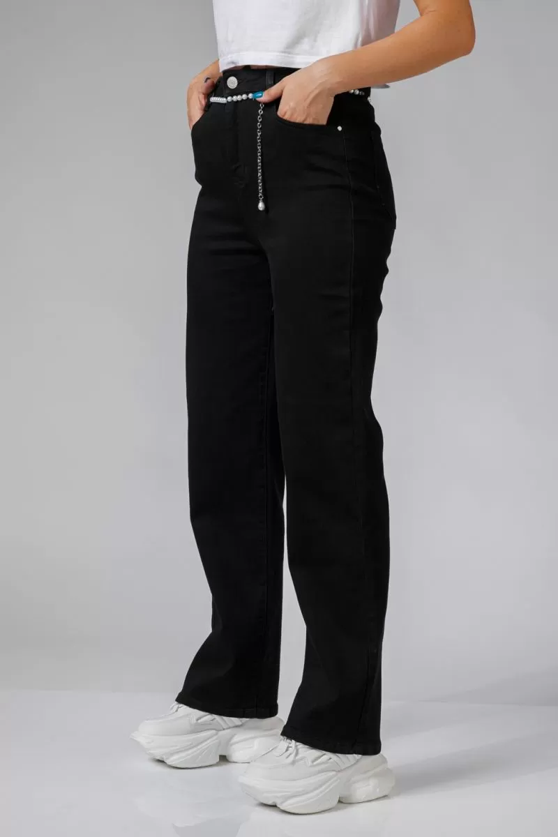 Blugi Boyfriend Dama Emilia Negri #A586