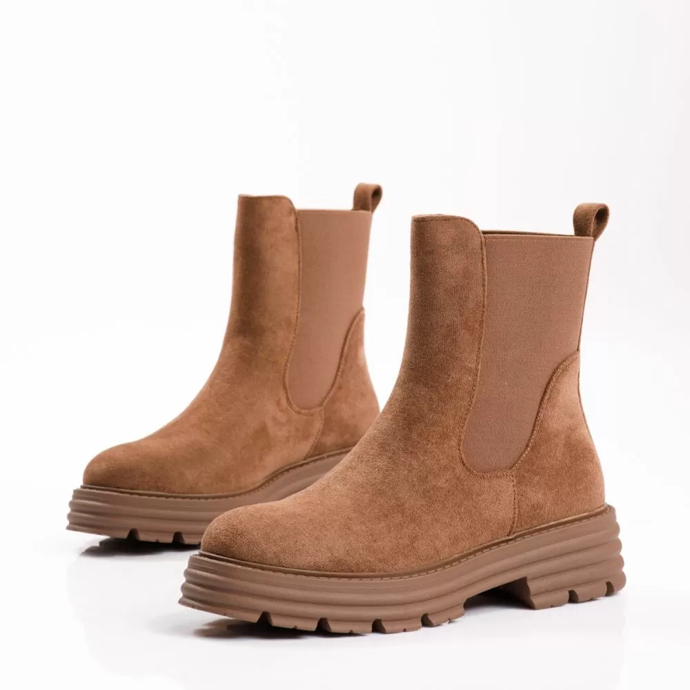 Ghete Dama îmblanite Lucia Khaki #16901