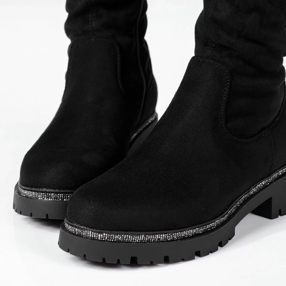 Cizme Lungi Dama Kane Negre #16963