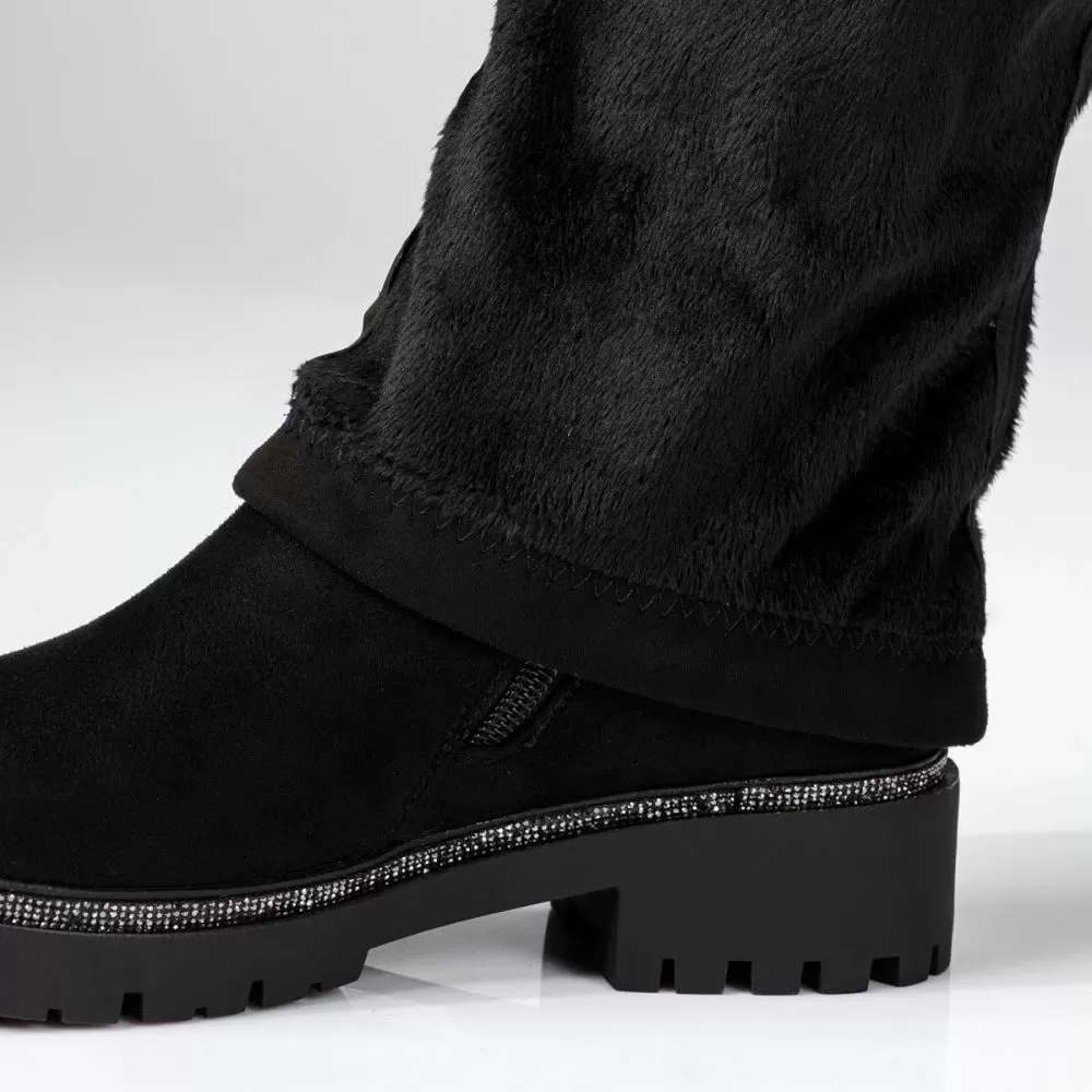 Cizme Lungi Dama Kane Negre #16963