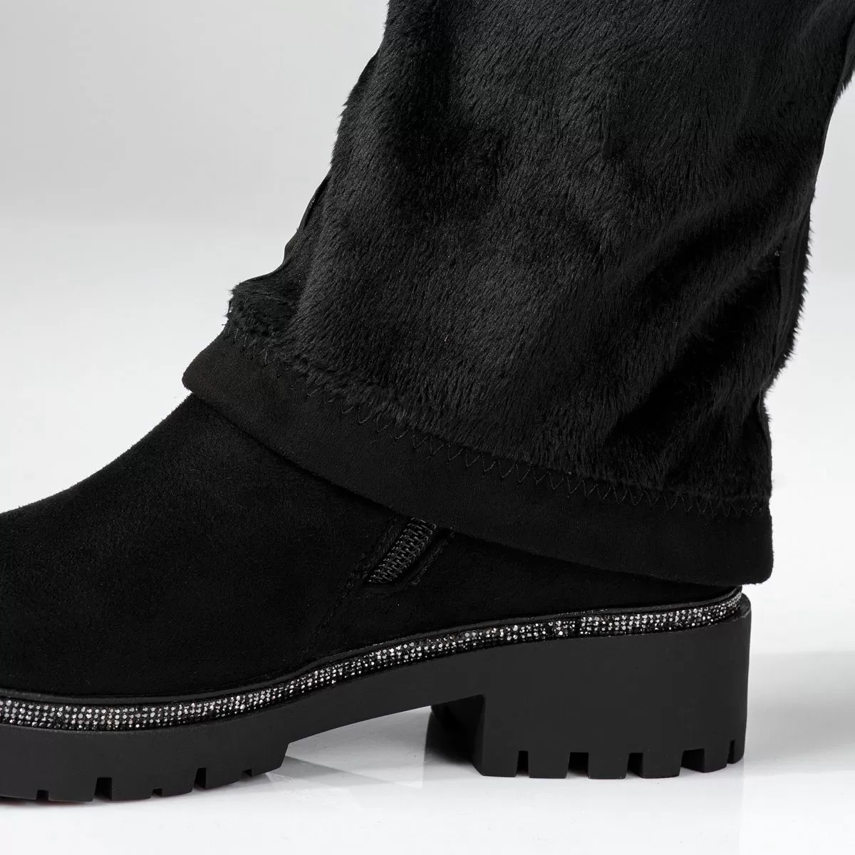 Cizme Lungi Dama Kane Negre #16963