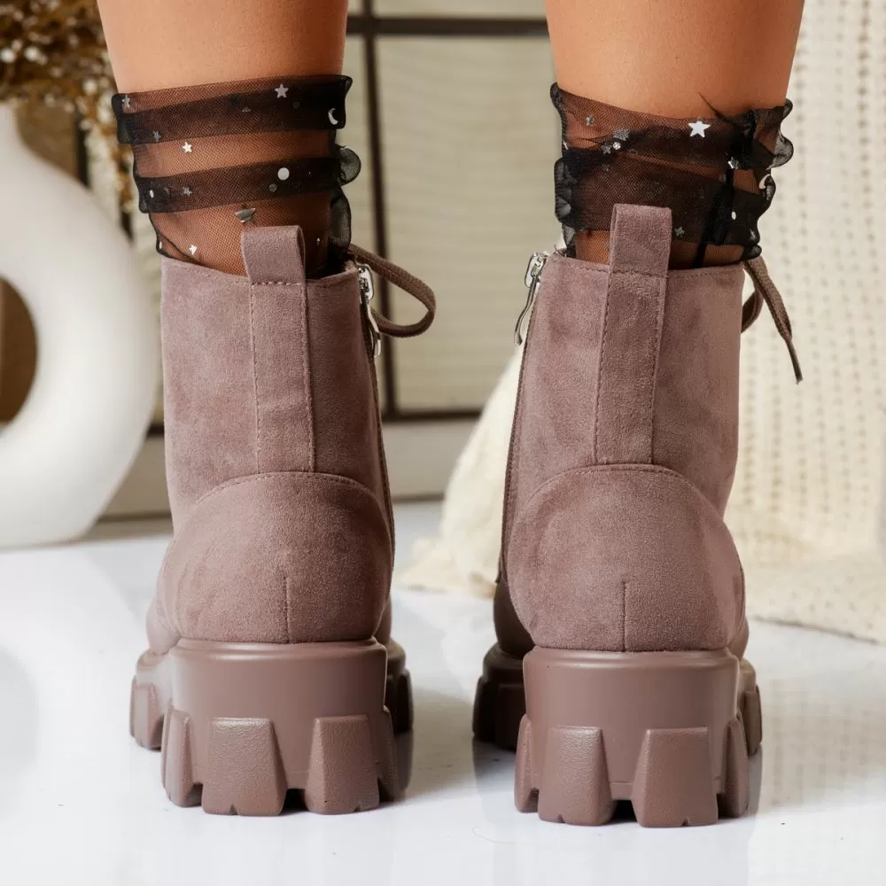 Ghete Dama Cloe Khaki #17001