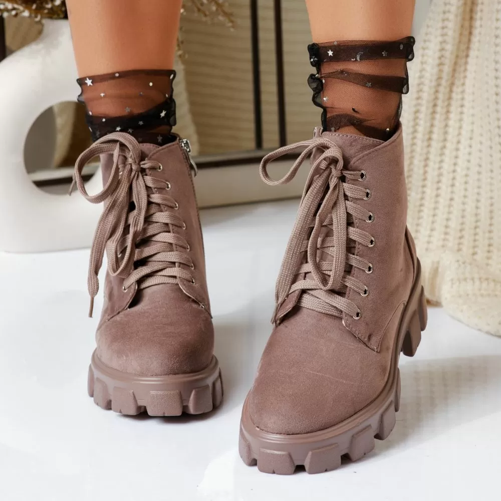 Ghete Dama Cloe Khaki #17001