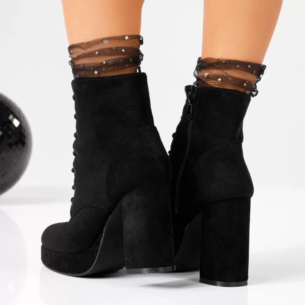 Botine Dama Elora Negre #17241