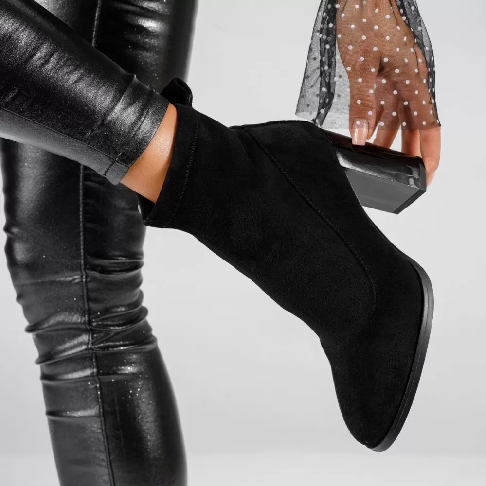 Botine Dama Elena Negre #17350