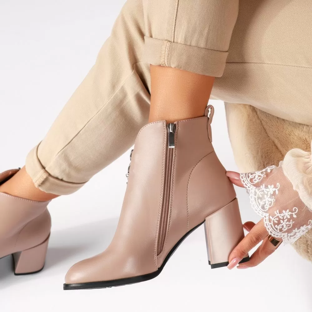 Botine Dama îmblanite Maria Roz #17501