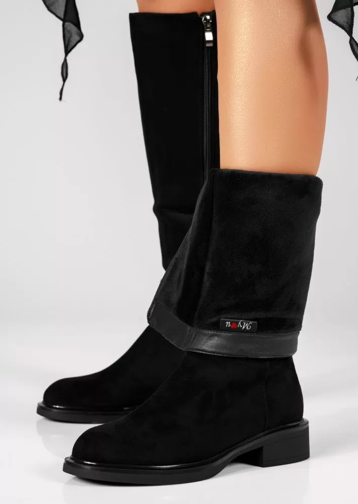 Cizme Dama Scurte Raya Negre #17529