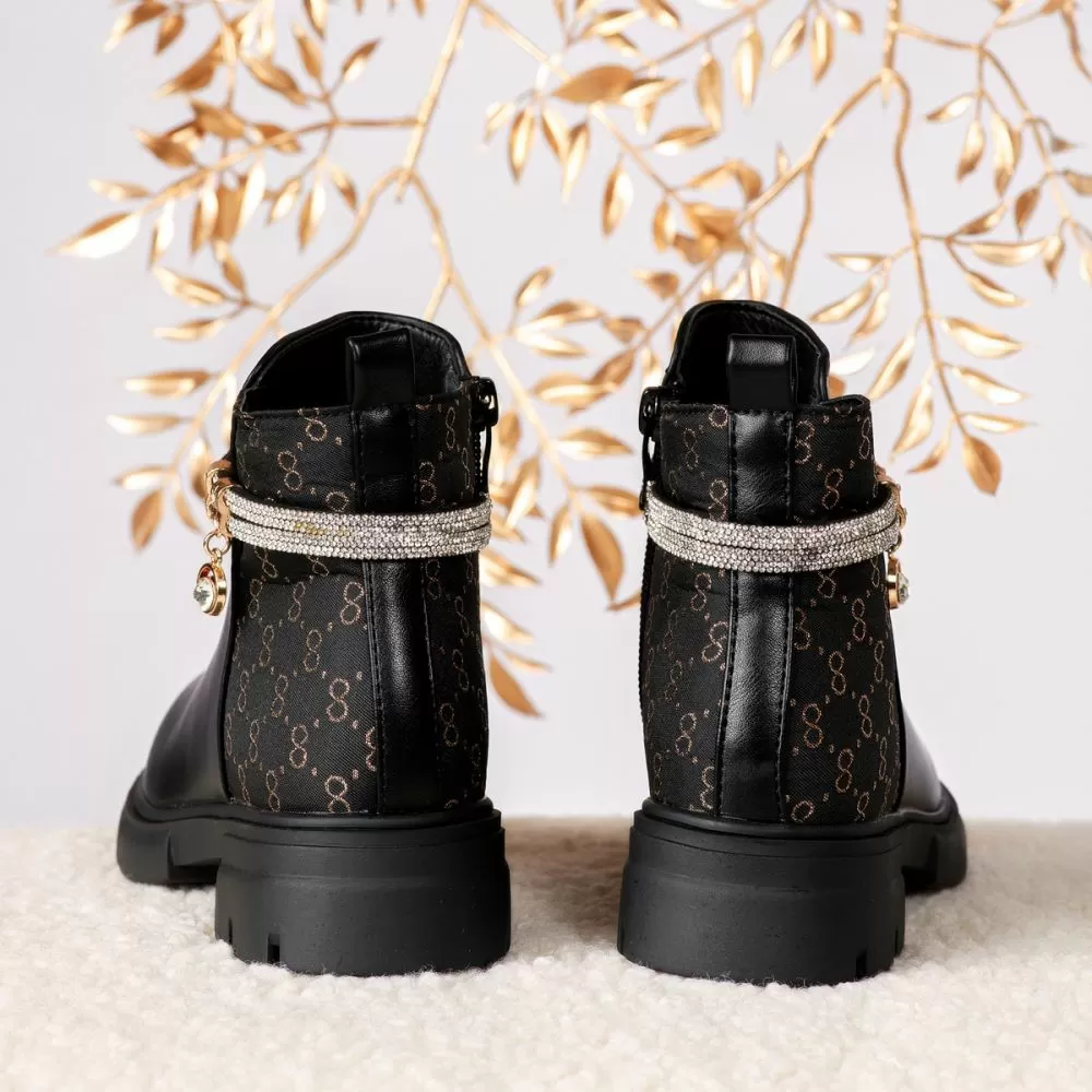 Ghete Copii London Negre #17538