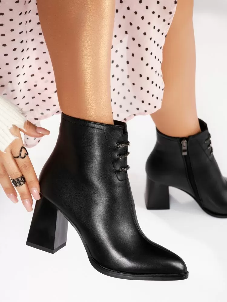 Botine Dama Savannah Negre #17753