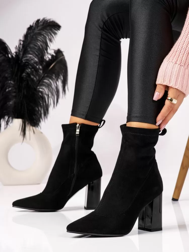 Botine Dama Parma Negre #17968