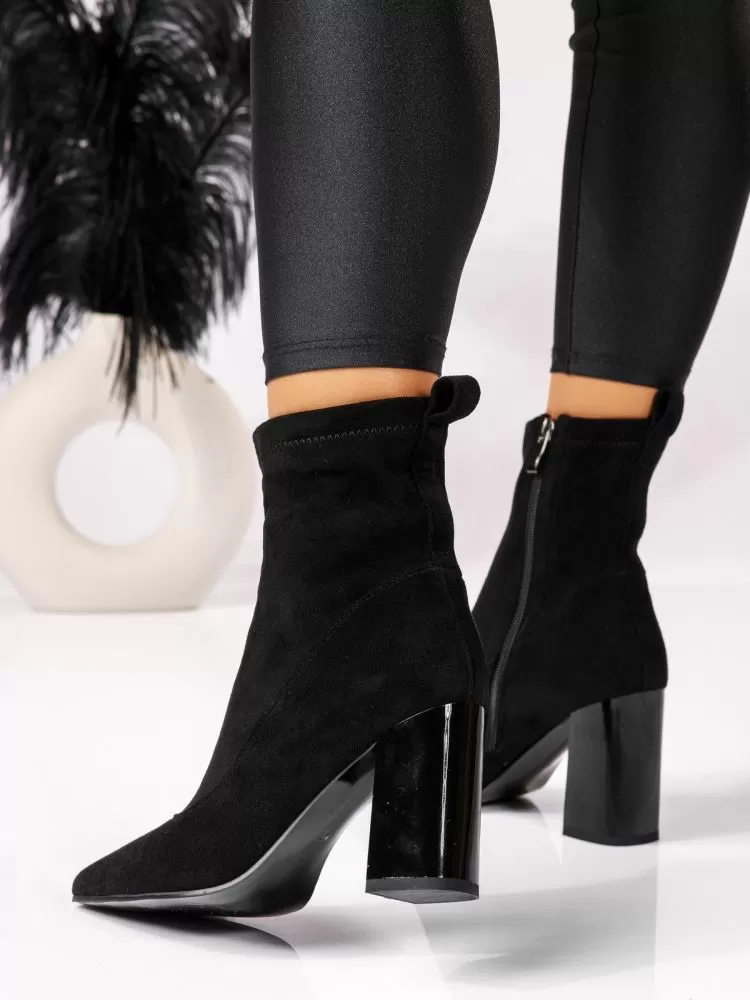 Botine Dama Parma Negre #17968