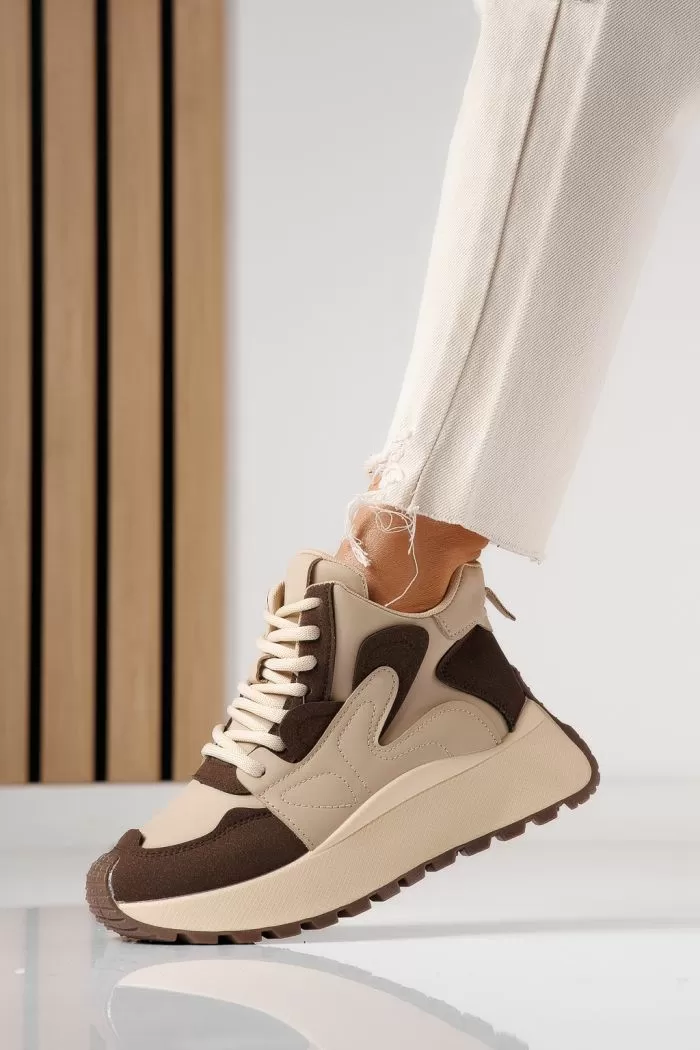 Adidasi dama maro din piele ecologica Elif #20140