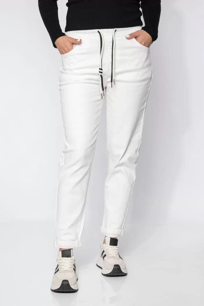 Blugi MomFit Dama Zoe Crem #A610