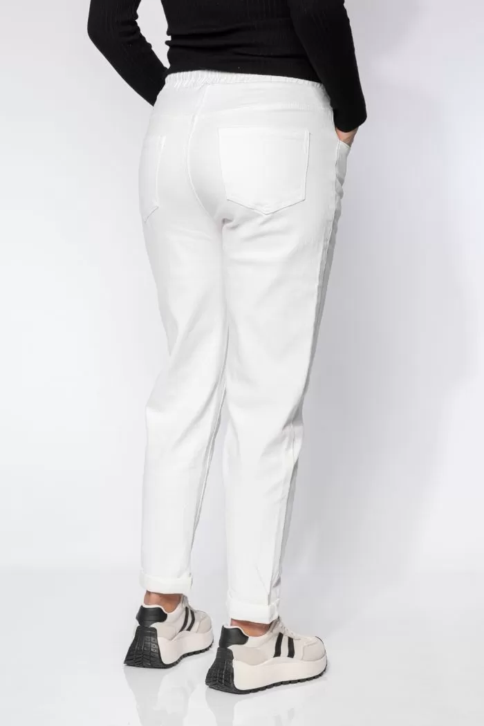 Blugi MomFit Dama Zoe Crem #A610