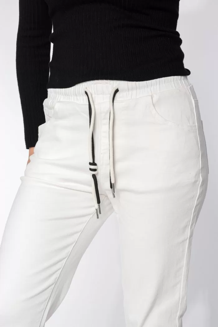Blugi MomFit Dama Zoe Crem #A610