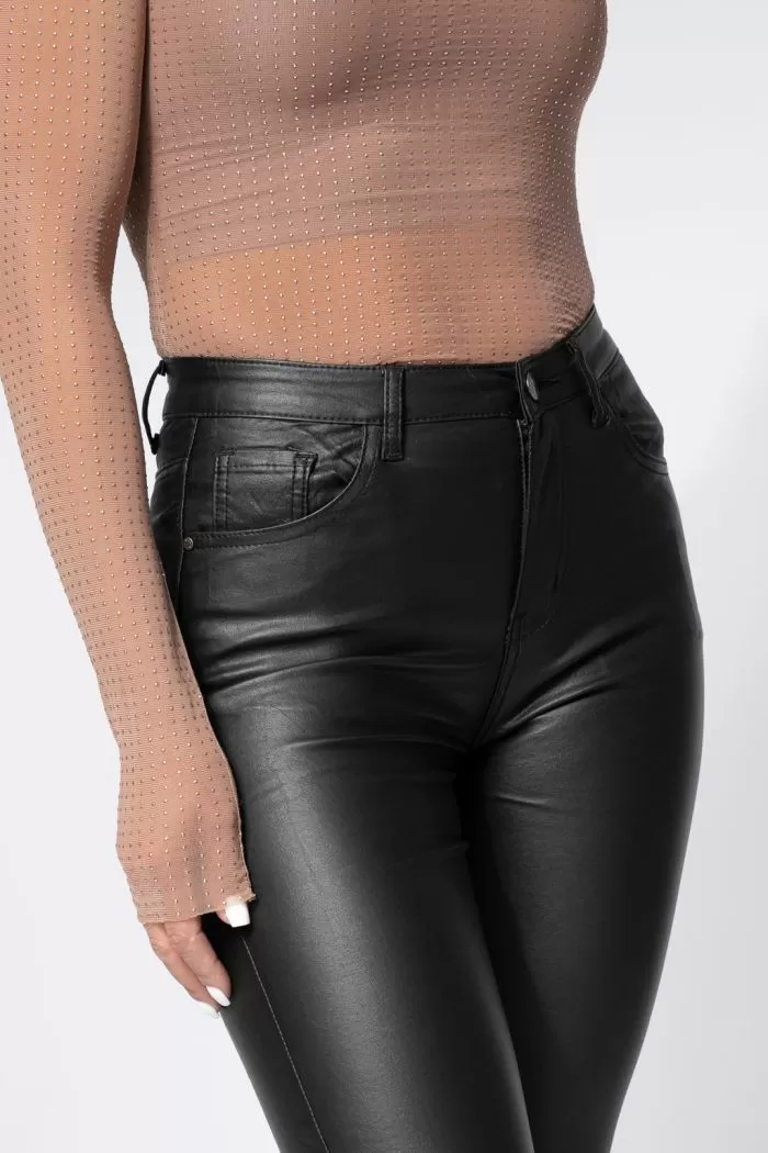 Pantaloni Cerati Dama Vatuiti Leila2 Negri #A614