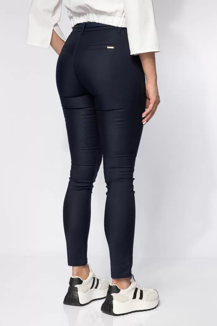 Pantaloni Casual Dama Amelia Bleumarin #A670