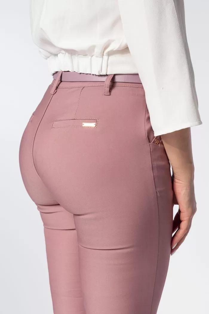 Pantaloni Casual Dama Amelia2 Mov #A677