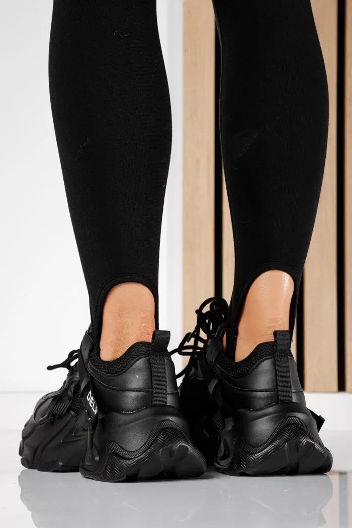 Adidasi dama negri din piele ecologica Heaven #20841
