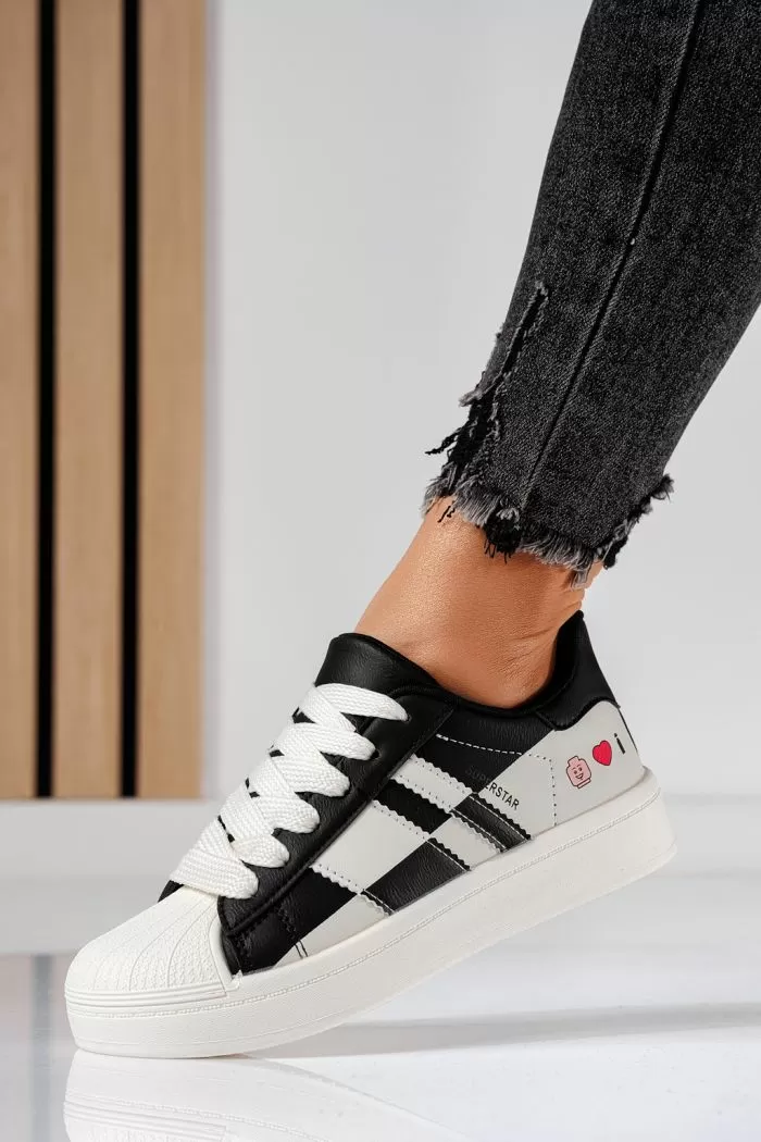 Adidasi dama negri din piele ecologica Cindy #20992