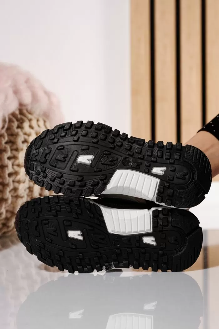 Adidasi copii gri din piele ecologica Haven #21040