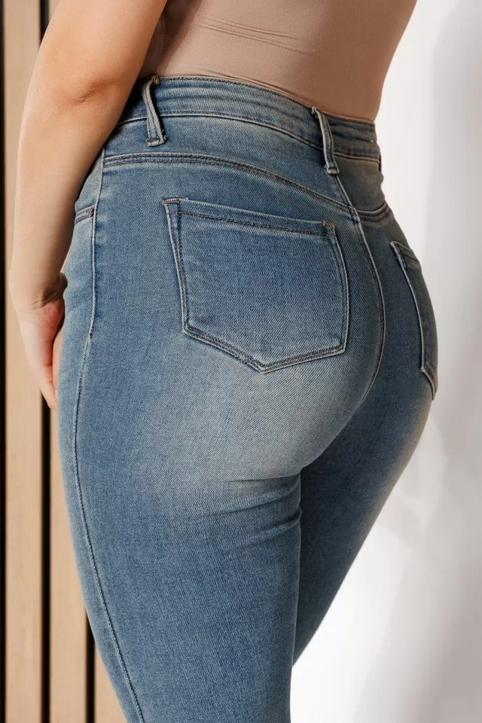 Blugi Skinny  Dama Sage Albastri #A713