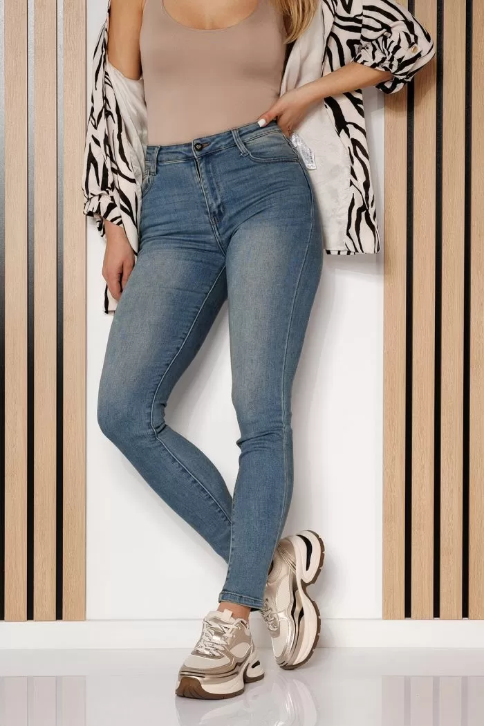 Blugi Skinny  Dama Sage Albastri #A713