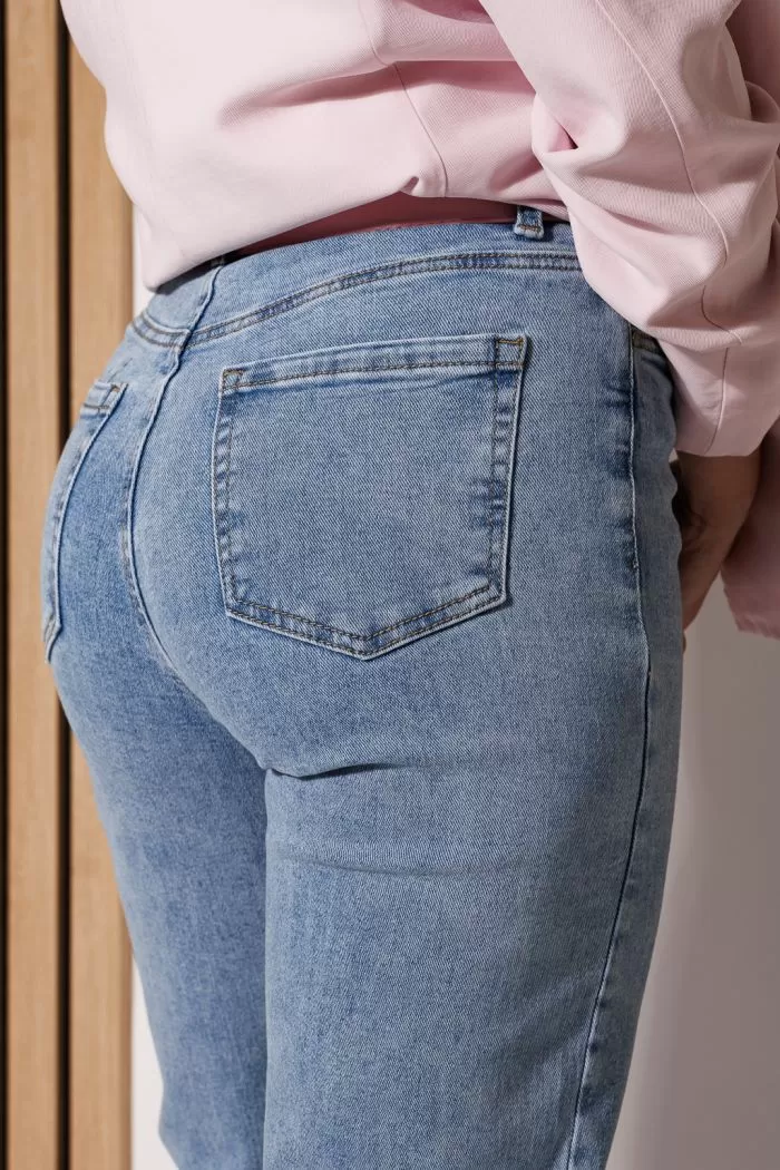 Blugi MomFit Dama Lucía Albastri #A778