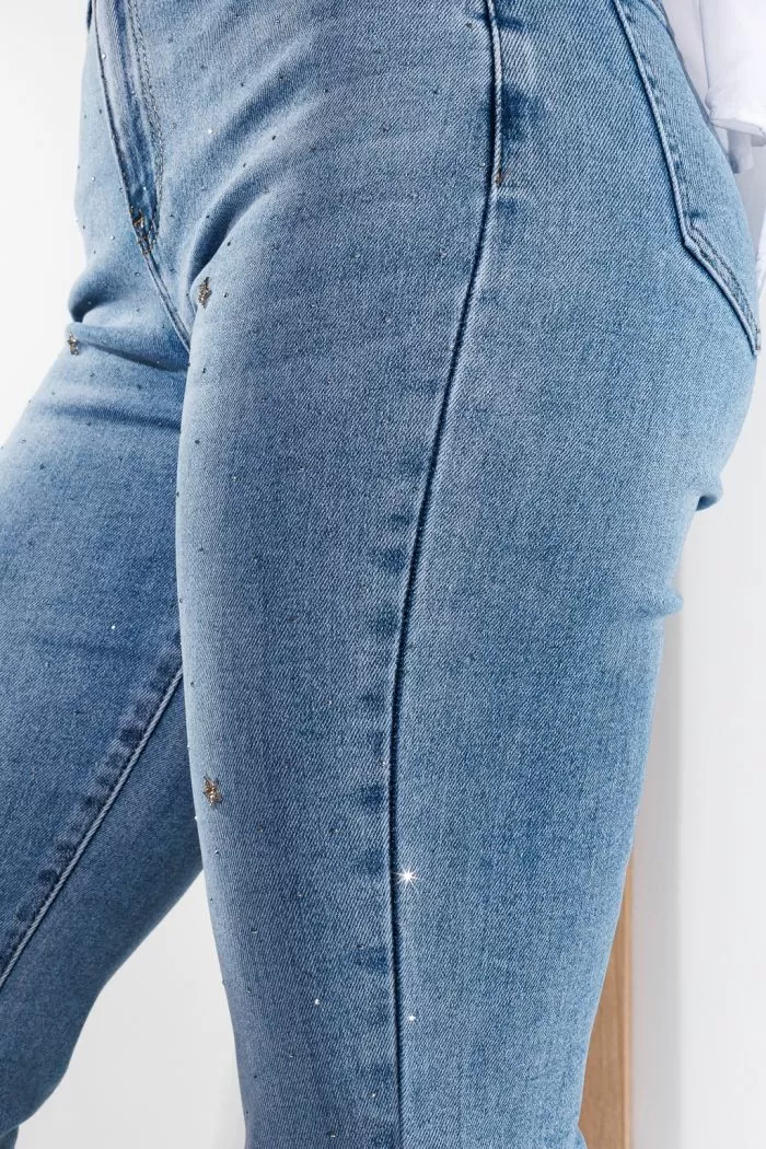 Blugi MomFit Dama Carlota Albastri #A819